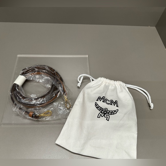 MCM MICRO BACKPACK WITH CROSSBODY STRAP. Can also be used as a bag charm. NWT - Picture 2 of 10